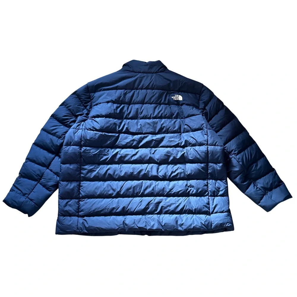 The North Face Mens Big Aconcagua 3 Jacket Summit Navy Puffer NF0A84KG 4X NEW